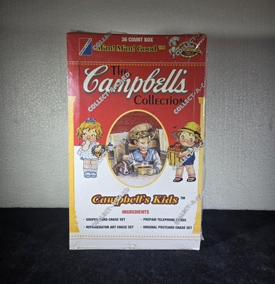 1995 Campbell's Soup Collection Trading Cards - Campbell's Kids - Sealed Box
