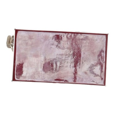 Zara Basic Collection, Abendtasche, Damen, Polyurethan/Viskose, Rot, 19, 4 #dlD