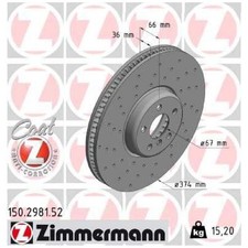 Zimmermann Scheibenbremse vorne rechts 26269150