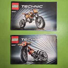 RARE! LEGO Technic: Moto Cross Bike (42007) Complete W/ Instructions No Box
