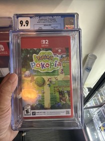 Pokemon Pokopia Graded CGC 9.9 A++ 1st Print Nintendo Switch 2🔥