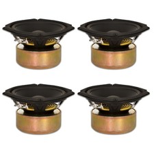 4 Goldwood Sound GW-205/8S Shielded 5.25" Woofers 130 Watts each 8ohm Speakers