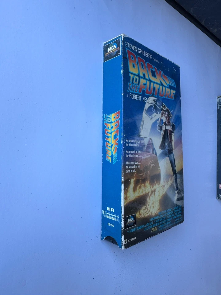 Back To The Future 1985 VHS Rare Original Release Foto 3 de 4