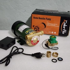 120W Water Pressure Booster Pump 115Vac396 Gph21.7 Psi Household Automatic Home