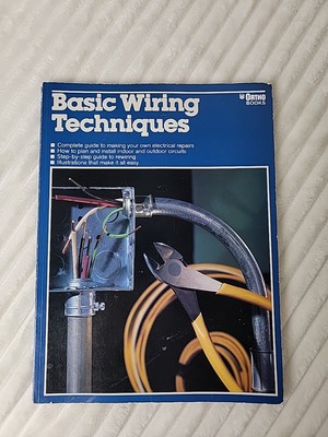 Basic Wiring Techniques Ortho Books DIY Electrical Repair Guide VTG
