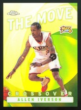 Allen Iverson 2002-03 Topps Chrome The Move Refractor #TM3