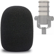 Podmic Pop Filter Foam Cover - Mic Windscreen Wind Cover Customized for Rode Pod