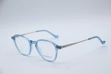 NEW CHARLES STONE NEW YORK NY30086 C3 BLUE AUTHENTIC FRAMES EYEGLASSES 49-19