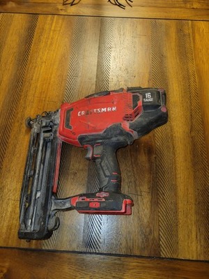 Craftsman CMCN616 V20 Cordless Nailer Parts or Repair NOT WORKING