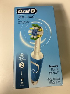Oral-B Vitality Pro 400 Superior Plaque Removal Rechargeable 2 modes extra brush