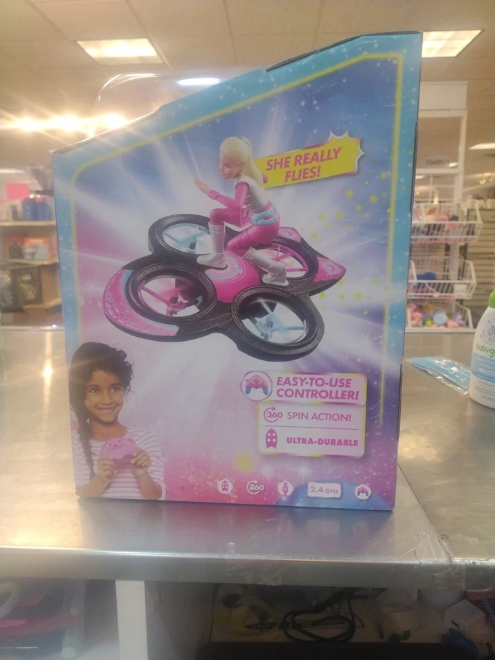 Barbie Star Light Adventure Remote Control (RC) Flying Hoverboard - Image 4 of 4
