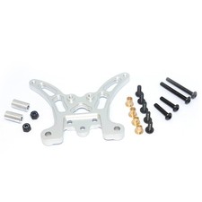 NEW GPM Alum Rear Damper Plate Silver Tamiya TT-02B FREE US SHIP