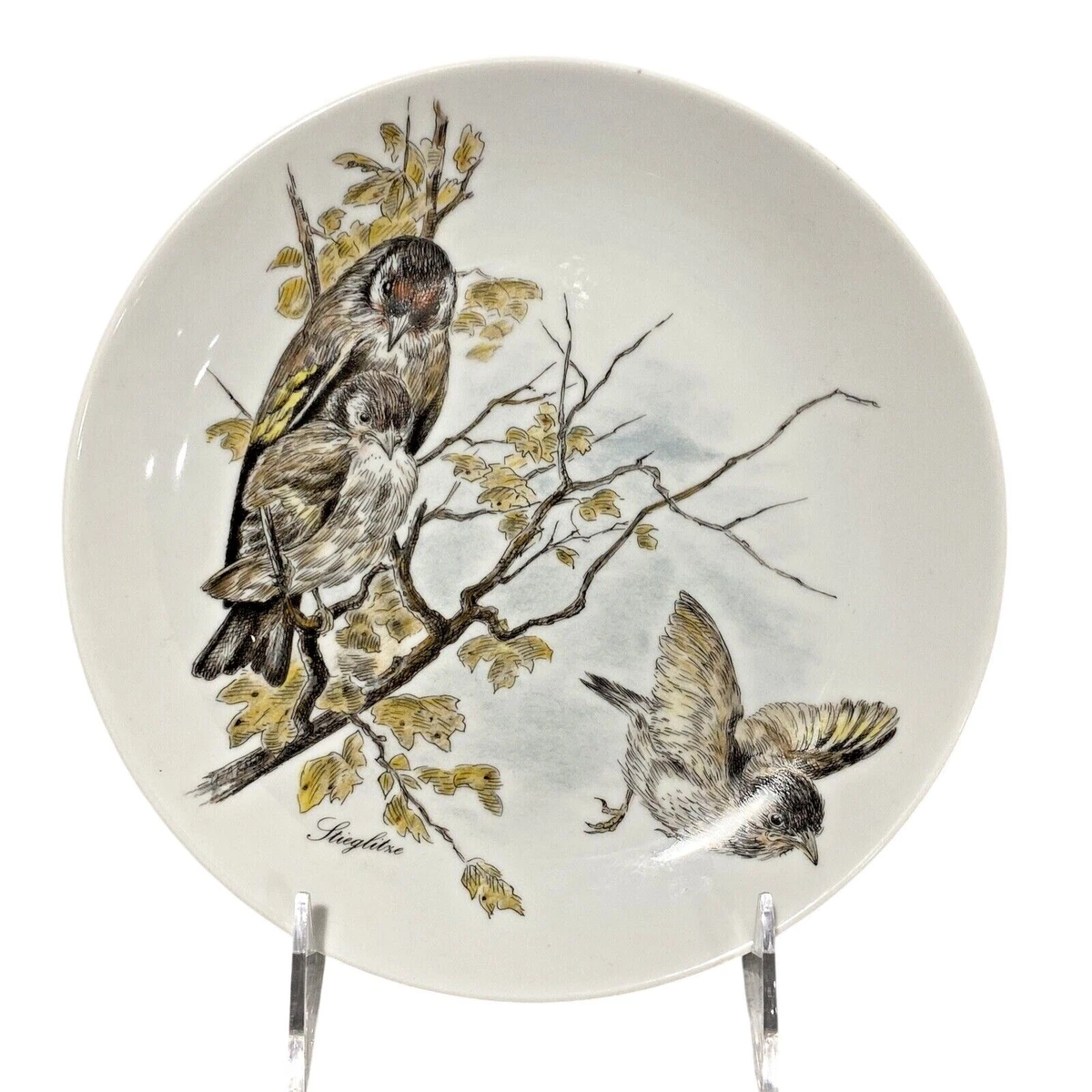 Kaiser Bird Plate In German Art Pottery for sale | eBay