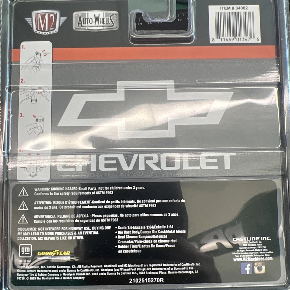 🔥 M2 MACHINES O' REILLY'S 04 EXCLUSIVE 1971 Chevrolet Camaro SS 396 🔥  - Image 2 of 4