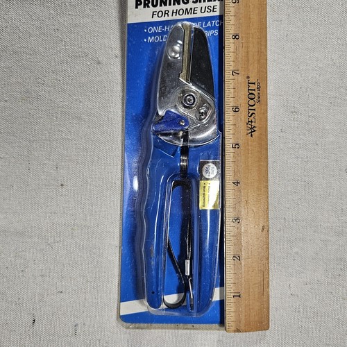 New Old Stock Anvil Type Pruning Shears 8 Inch Gardening Trimming Scissors - Picture 8 of 8