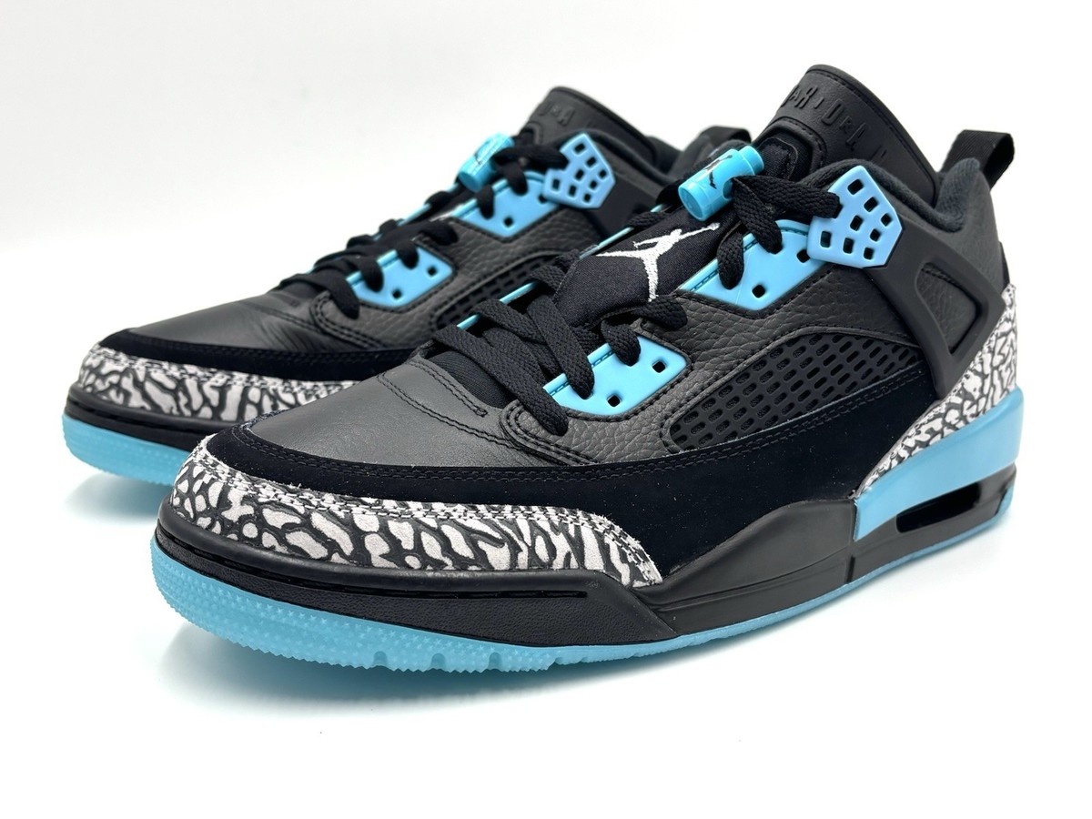 Nike Air Jordan Spizike Low Black Gamma Blue FQ1759-005 Men's Size