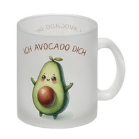 Avocado Glas Tasse Mit Spruch Ich Avocado Dich