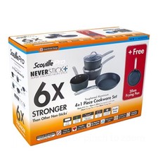 Scoville Pro Neverstick+ 5 Piece Cookware Set BRAND NEW IN BOX