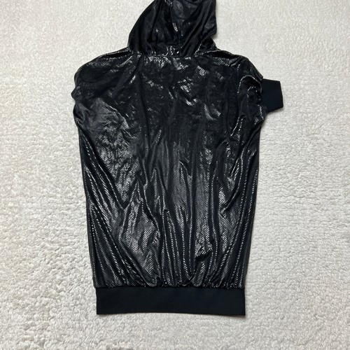 Moschino Snake Hoodie Women Size 10 Black Cheap And Chic Stretch Pullover - Picture 10 of 13