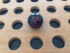 Rare Vintage  "Popeye" the Sailor Man  Red Print on Black Marble