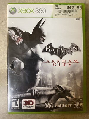 Batman Arkham City - Microsoft Xbox 360 CIB (Tested)