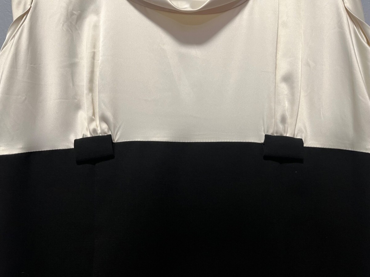 Calvin Klein Ivory and Black Dress Women's size 12 | eBay Calvin Klein Ivory and Black Dress Women's size 12 | eBay