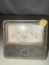 Vintage Phastron Custom Volts D.C. 0-4000 A-61