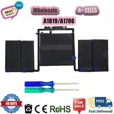   A1819 A1706 Battery for Macbook Pro 13" A1706 Later 2016 mid 2017 EMC 3071 3163