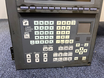 MAZATROL 640 TE, PC-FUSION-CNC CONTROL, HARD DRIVE REPLACED 2017