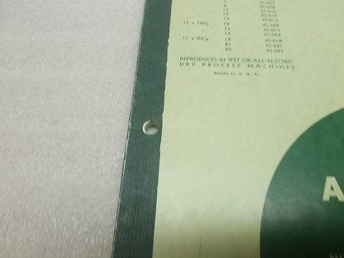 Vintage Eye-Ease National Analysis Pad No. 45-608 National - 11x8.5 - 8 Columns - Picture 6 of 15