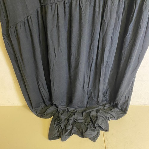 White Mark Women's Plus Short Sleeve Midi Maxi Dress Size 2XL Black *NWT - Picture 14 of 14