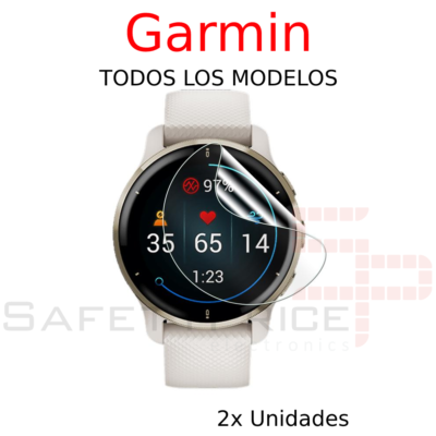 3 Protecteurs D'écran Hydrogel TPU Pour Garmin - Anti-rayures Et Résistants Aux Chocs - Neuf Sous Emballage