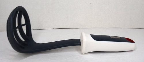 Zyliss Mini Masher Scoop, Nylon, Gray/White, 8.5 in - Picture 5 of 6