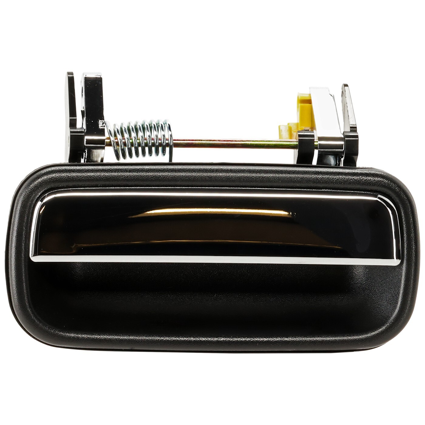 Дверная ручка для кабины экипажа Toyota Tacoma 2001-04 годов выпуска, задняя левая, Текстурированная, Черная, с хромированным покрытием Lvr