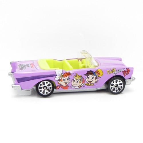 RICE KRISPIES 1957 CHEVY BEL AIR CONVERTIBLE - 1996 MATCHBOX 1:66 DIE-CAST - Picture 2 of 7
