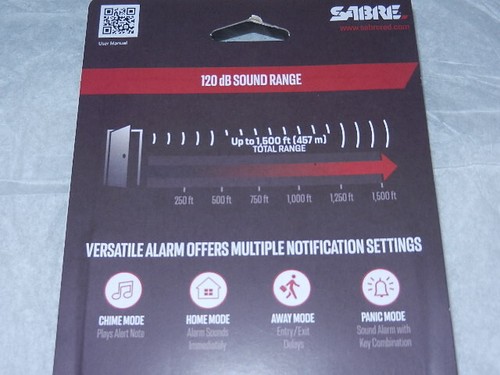 new Sabre ELITE DOOR ALARM exit entry delay 120dB Siren HS-RL-EDA 120 dB home - Picture 7 of 11