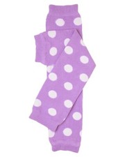 polka dot leg warmers for baby or toddler boys  girls Newborn up to 12 pound...