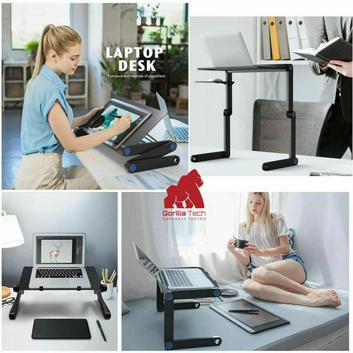 Folding Laptop Desk Ergonomic Design compact For Sofa Bed Tabel Couch Floor 2020 - Picture 11 of 60