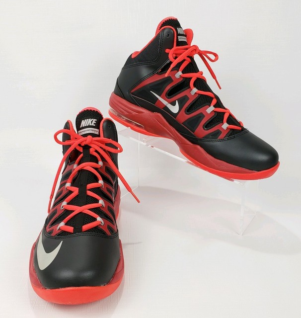 NIKE AIR MAX STUTTER STEP SHOES SIZE 10 BLACK/RED 621327 ...