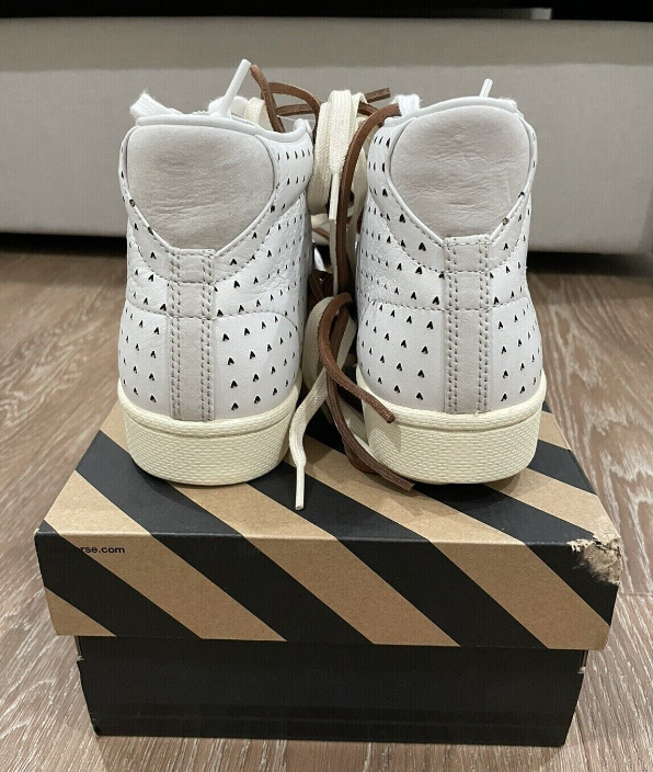 Converse x Ace Hotel x Jay-Z White Pro Leather Mid 140752C