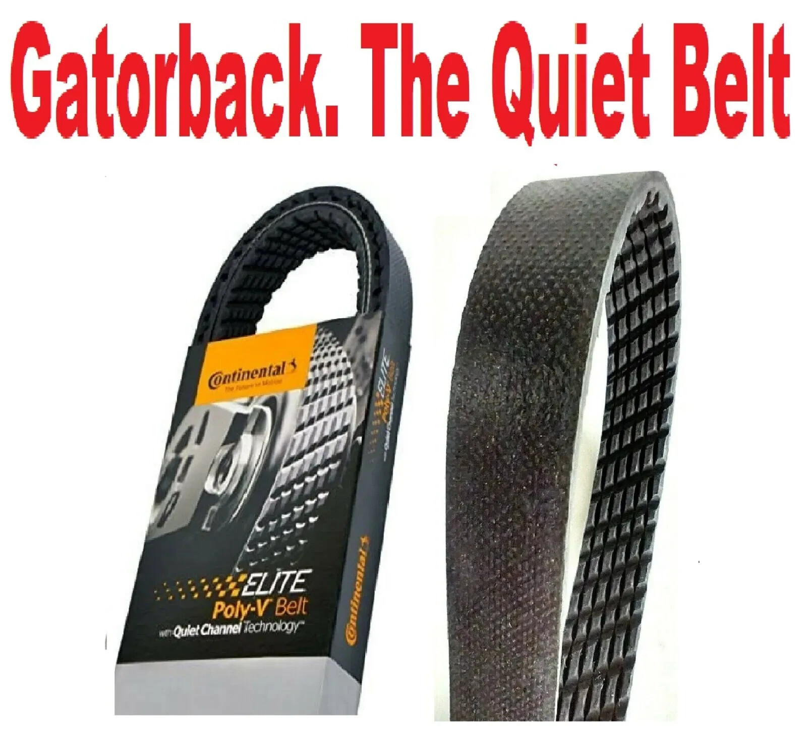 Goodyear 4060604 Gatorback Serpentine Belt Continental Elite 6PK1535