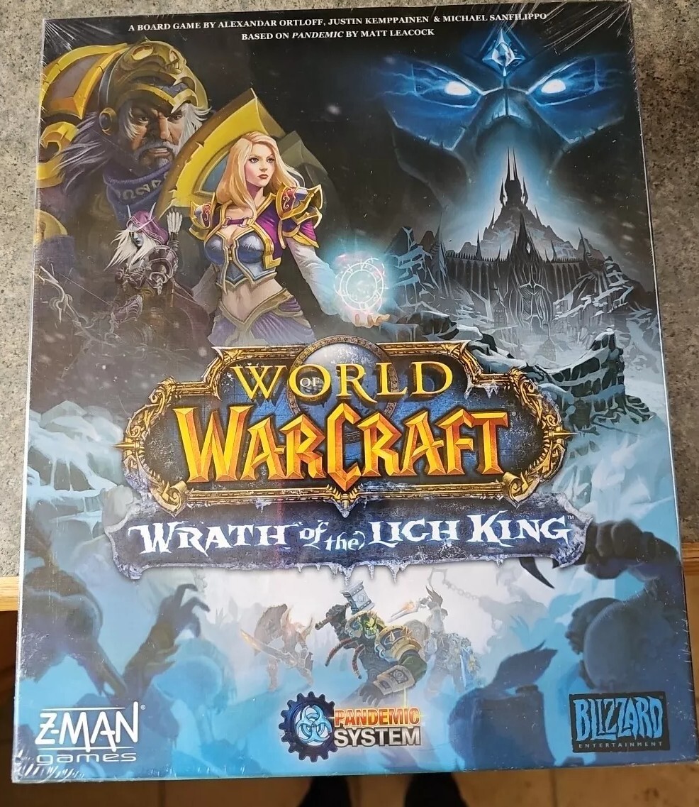 World of Warcraft コレクターズエディション（韓国版パッケージ） Z-Man Games World of Warcraft: Wrath of the Lich King - a Pandemic