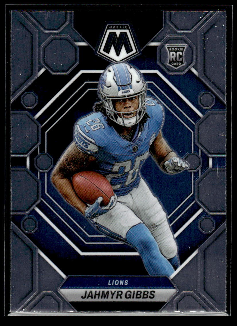 2023 Panini Mosaic #324 Jahmyr Gibbs Rookie Detroit Lions