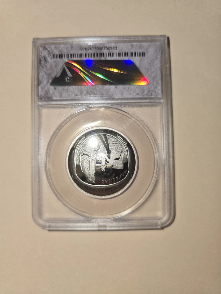 2019-S Apollo 11 50th Anniversary Proof Half Dollar - PR70 - Image 3 of 4