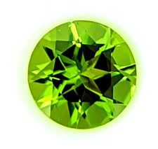 9mm Natural Peridot Round AAA Loose Gemstone Loose Gemstone