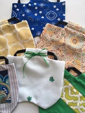 BEST SELLING 5-Pack Chicken Apron Saddle at $15.00. . Handmade in  U S A.