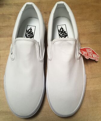 Vans, men’s 9.5/women’s 11, white s-l400.jpg main image 3