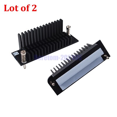 2Pcs New VRM Heatsink For Dell Alienware Aurora R15 R16 XPS 8960 T3680 06F5D4