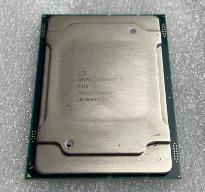 Intel Xeon Silver 4116 Processor @2.1GHz 13.65MB Cache 12 Intel Xeon Silver 4116 Processor @2.1GHz 13.65MB Cache 12