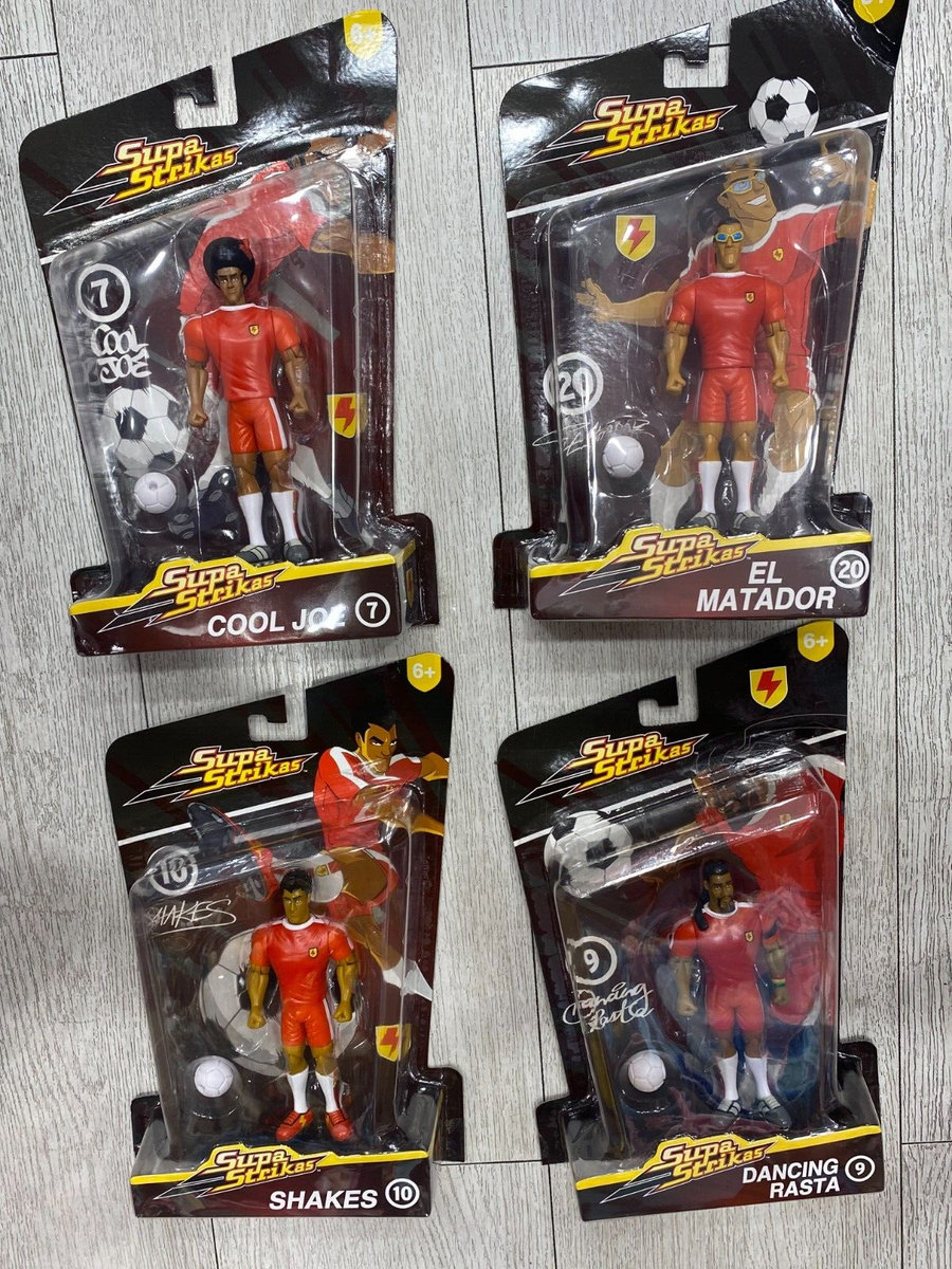Supa Strikas Action Figures Soccer SHAKES DANCING RASTA EL MATADOR